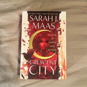 Crescent city paperback book.